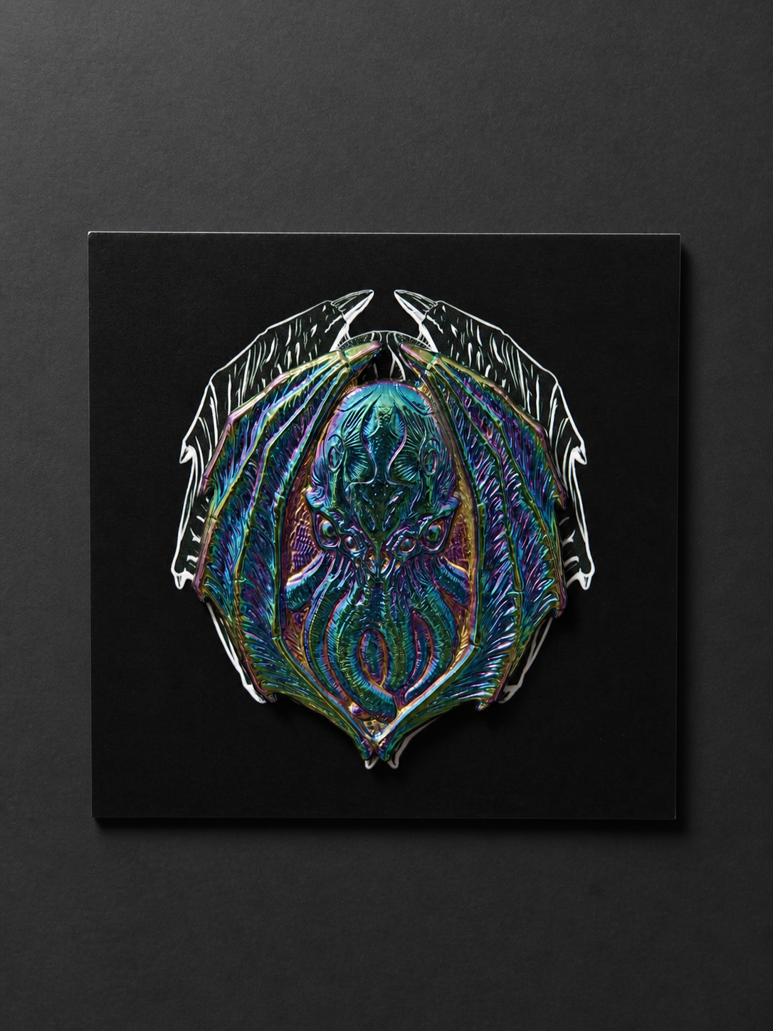 Cthulhu Metal Fridge Magnet