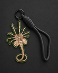 Facehugger-Inspired Double-Sided Acrylic Keychain with Adjustable Strap