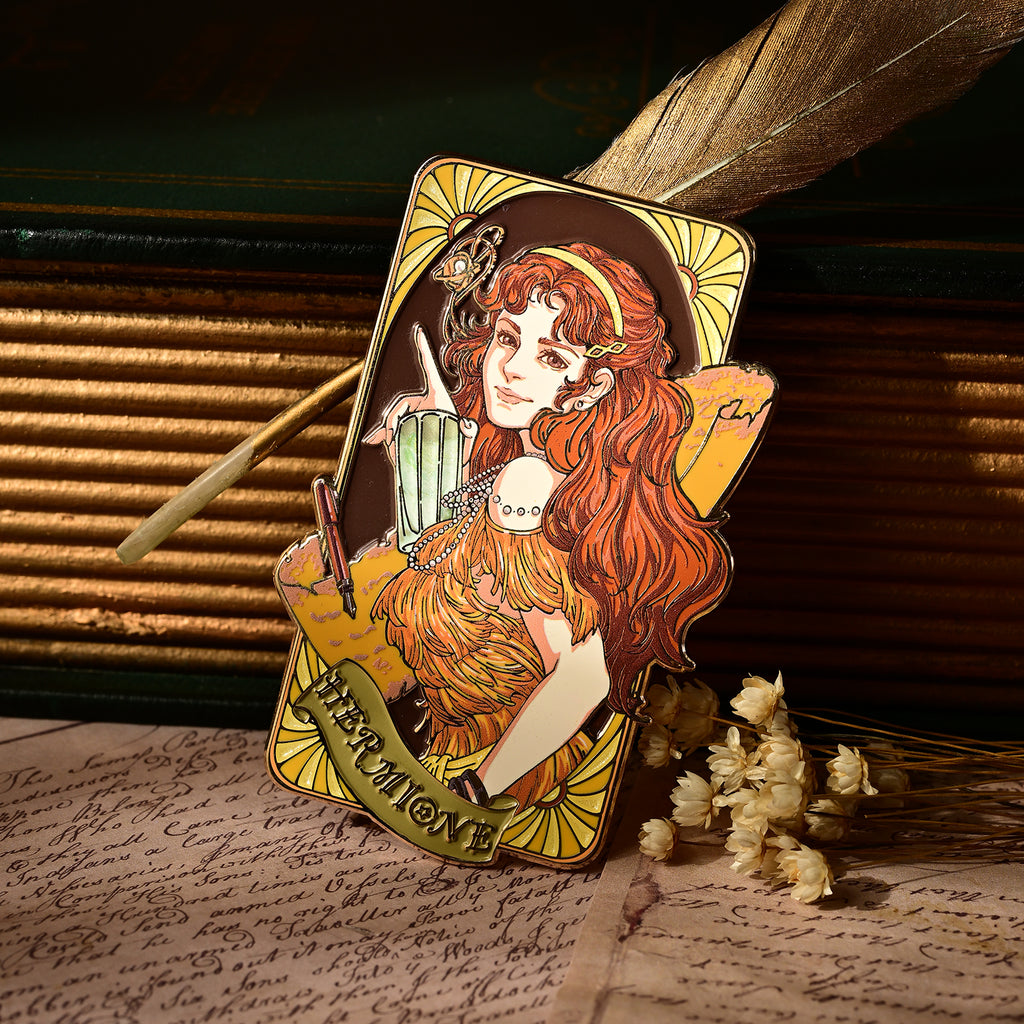 Jazz Age 1920 — Hermione Granger–Inspired Large Metal Enamel Pin