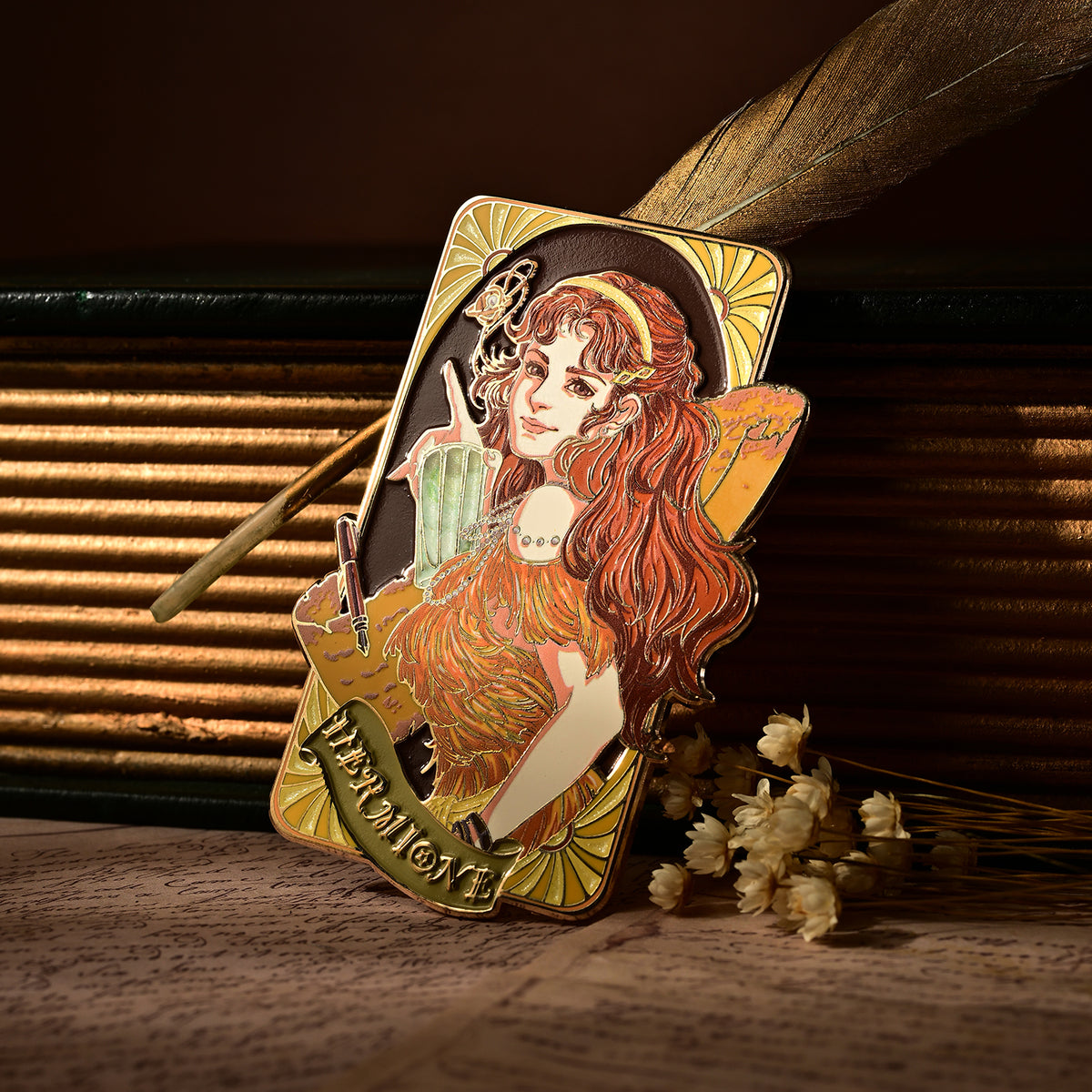 Jazz Age 1920 — Hermione Granger–Inspired Large Metal Enamel Pin