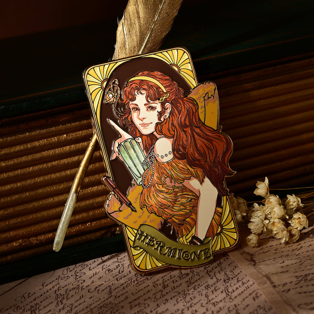 Jazz Age 1920 — Hermione Granger–Inspired Large Metal Enamel Pin
