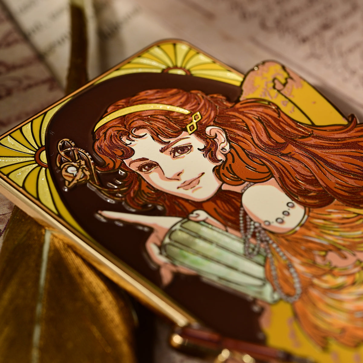 Jazz Age 1920 — Hermione Granger–Inspired Large Metal Enamel Pin
