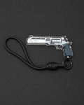 Requiem Revolver-Inspired Acrylic Keychain with Adjustable Strap